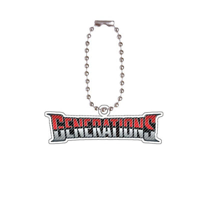 Chaveiro de acrílico de série completa para Mega Evoluções em inglês Sv10 Sv11 Sv9 151 Logotipo Anime Pingente de acrílico de decoração de bolsa