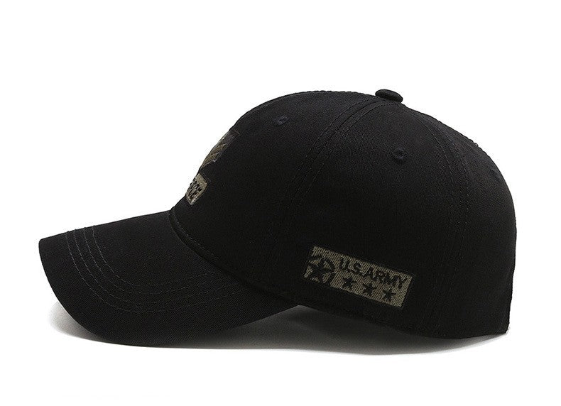 Four Seasons HatsMen's Trendy HatsKorean Casual HatsSpring and Autumn Outdoor SunhatsCamouflage Sunscreen Men's Baseball Caps