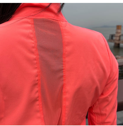 WOSAWE Women Cycling Jackets Cycling Tops Riding Bike Windproof MTB Coat Reflective Jacket