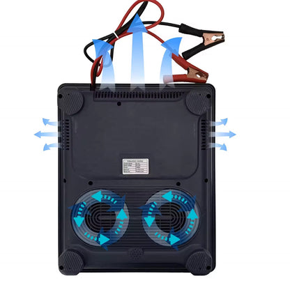 Fogão de Indução Elétrico Solar de Alta Qualidade com Um Queimador 12V 48V 1200W 800W 700W