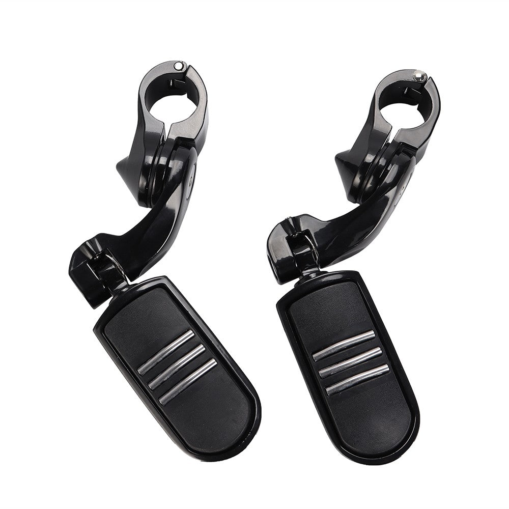 1 1/4" 32mm Motorcycle Foot Rest Highway Engine Guard Foot Pegs Mount Footrest For Harley Touring Honda Kawasaki Suzuki Yamaha
