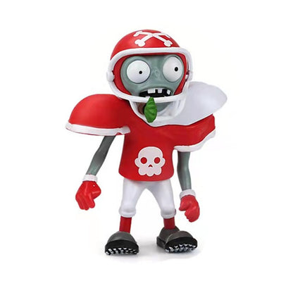 Plantas vs Zumbis Anime Bonecos de Ação Disparervilha Obstáculo Zumbi Pirata Figura de Ação Modelo de Cola Dura Jogo de Batalha Presente Infantil