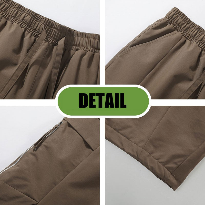 Calças de inverno masculinas para caminhada, impermeáveis, à prova de vento, calças de montanhismo, para manter aquecido, acampamento, trekking, esqui, calças com bolso com zíper