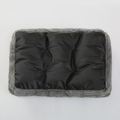Cama para Cães e Gatos, Quadrada, Pelúcia, Canil, Sofá-Cama para Cães de Porte Médio e Pequeno, Almofada Calmante para Pets, Casa, Artigos para Animais de Estimação, Inverno