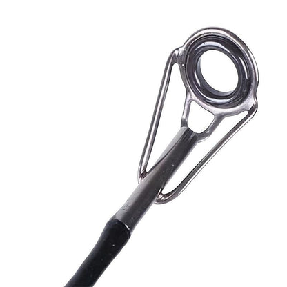 1 vara de pesca no gelo em fibra de carbono ultraleve com cabo ergonômico macio e ponta de ação rápida - Design resistente similar à fibra de vidro