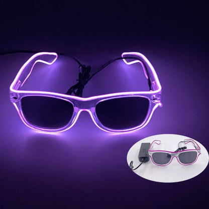 Halloween Funny Sunglasses Boys Girls Personalized Eyewear Alien Style Party Glasses Luminous Neon Light Flashing For Halloween