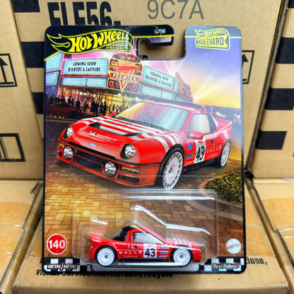 In Stock Hot Wheels Premium Boulevard 1:64 Diecast Collectible Car Model Ford GT Nissan Lamborghini Ford RS200 Alloy Vehicle Toy