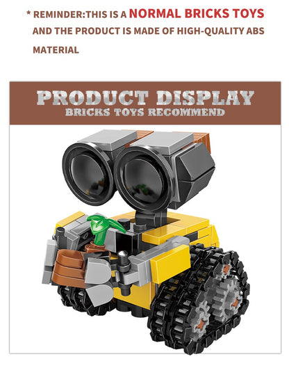 Sci-Fi Movie Robot Wall E MOC Building Blocks Dolls Space Mecha MOC Bricks Action Figure Toys Adult Children Birthday Gifts DIY