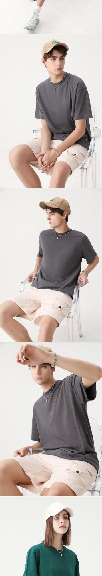 Top Grade 100% Mecerized Cotton New Summer Brand Tops Round Neck Plain t Shirt For Men Short Sleeve Casual Fashion Men Clothing