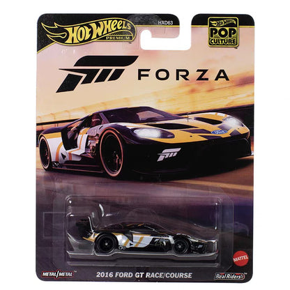 Nova Coleção de Carrinhos Hot Wheels HXD63 Pop Culture Series Stranger Things Godzilla De Volta Para o Futuro Forza Matrix Brinquedos