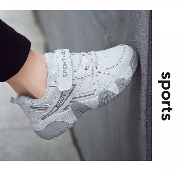 White Breathable Children Walking Shoes Summer Mesh Casual Sneaker for Kids Boys Outdoor Sport Tennis  Anti-Slip