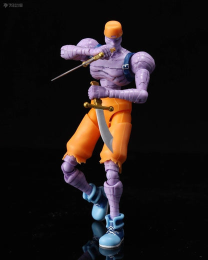 52toys Captain Commando 1/18 Figure Mack The Knife Ginzu The Ninja Baby Head Arcade Game Action Doll Toy Birthday Gifts Hot