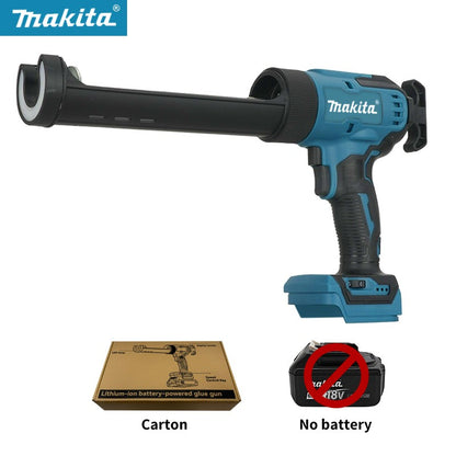 Pistola de Calafetagem Elétrica de Vidro Makita LED 6 Velocidades Sem Fio de Silicone Ferramenta de Reparo DIY Multifuncional Para Bateria Makita 18V