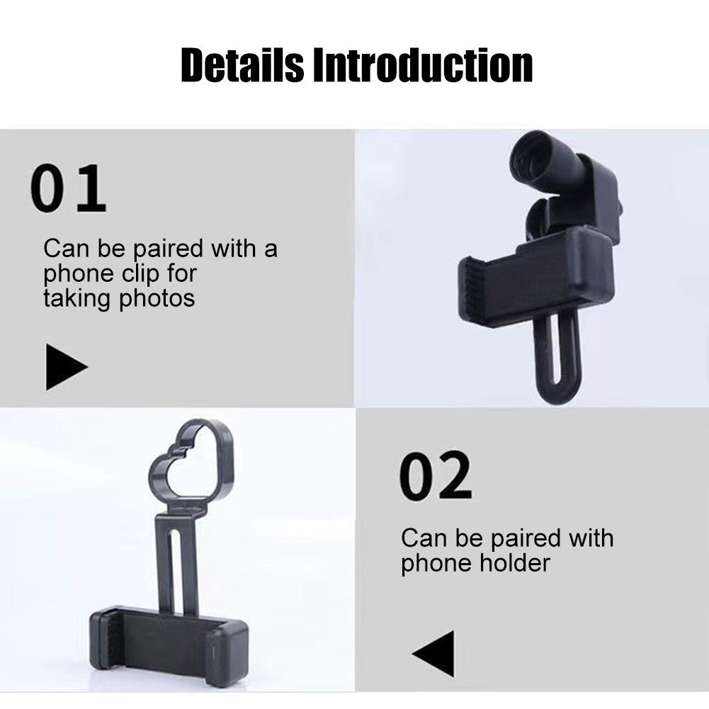 Telescópio Monocular Portátil 1000X20 Mini Telescópio Profissional Infantil Leve com Pano de Limpeza para Atividades ao Ar Livre