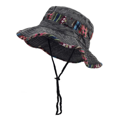 2024 Fashion Summer Bucket Hat Outdoor Camping Cap Hiking Fishing Hats Fishing Accessories Bike Accessories Cowboy Hats Sun Caps