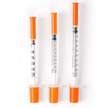 20/50/100 Peças Seringa Veterinária Descartável com Êmbolo 0,3/0,5/1ml para Animais de Fazenda com Agulhas Gato Cão Porco