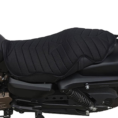 Almofada de Assento de Moto Protetor Solar Almofada de Assento Duplo de Moto Andar Impermeável Respirável Almofada de Ar Acessório de Moto