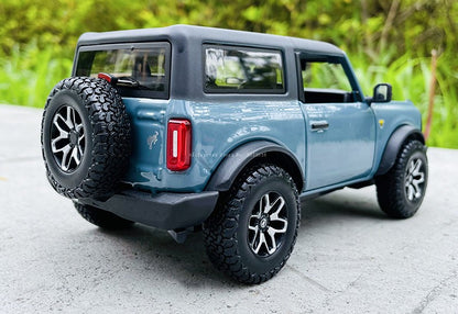 Maisto 1:24 Newly launch 2021 Ford Bronco Badlands alloy car model handicraft decoration collection toy tool gift die-casting