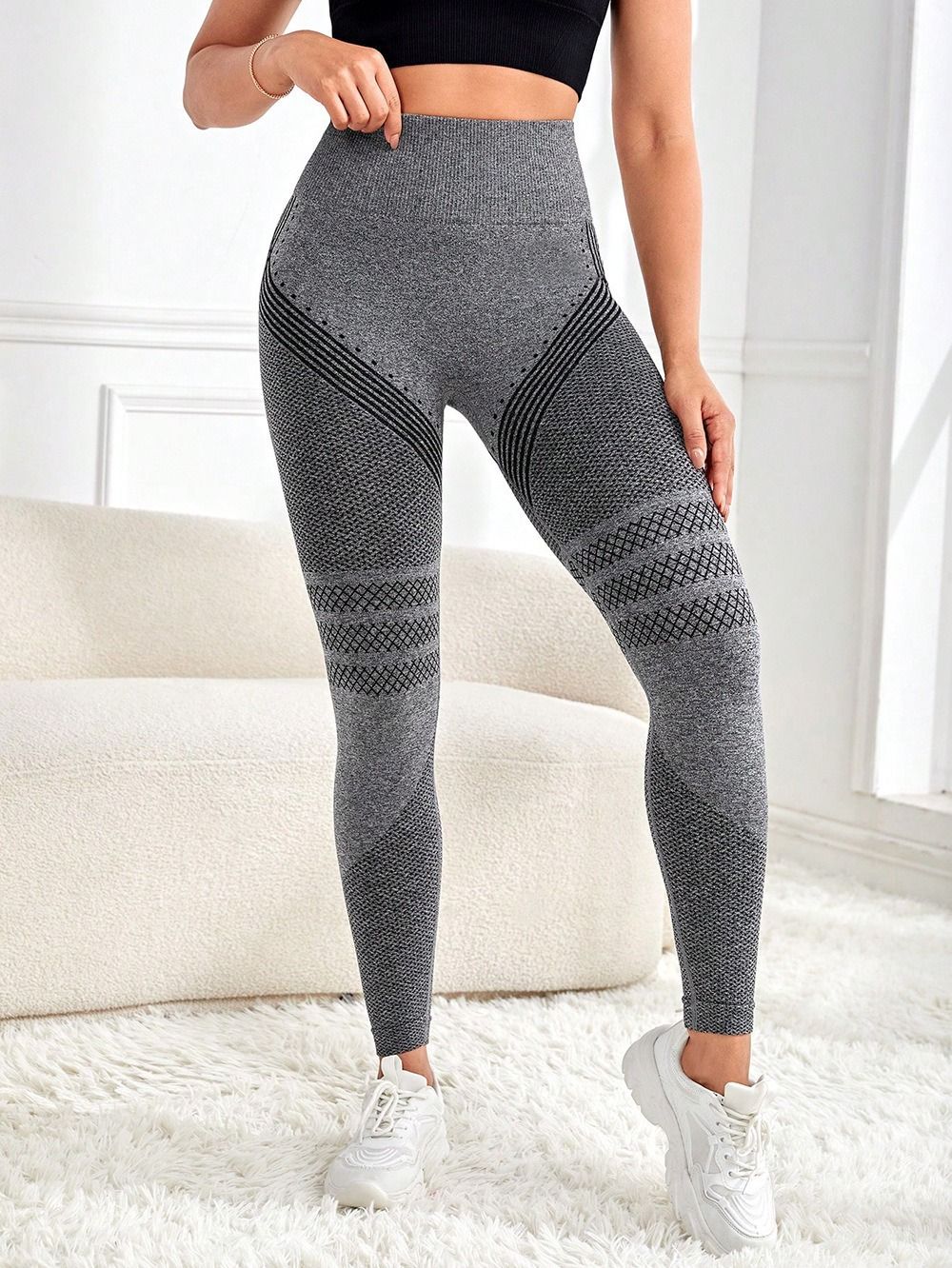 Women Compression Leggings Cellulite Slimming Leggings High Waist Seamless Yoga Fitness Redefine Your Silhouette Sport Pants