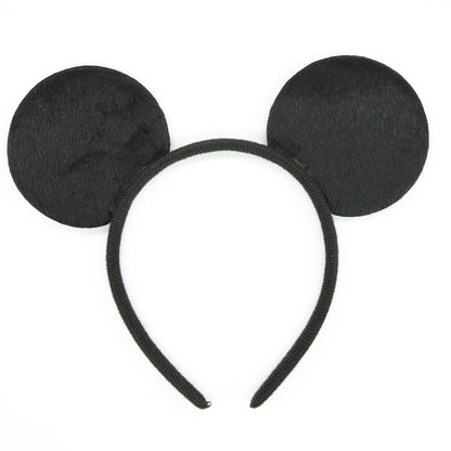 Cartoon Mouse Cosplay Costume Bow Tie Top+Short Sleeve Coat+Suspender Shorts for Halloween Carnival Birthday Outfits