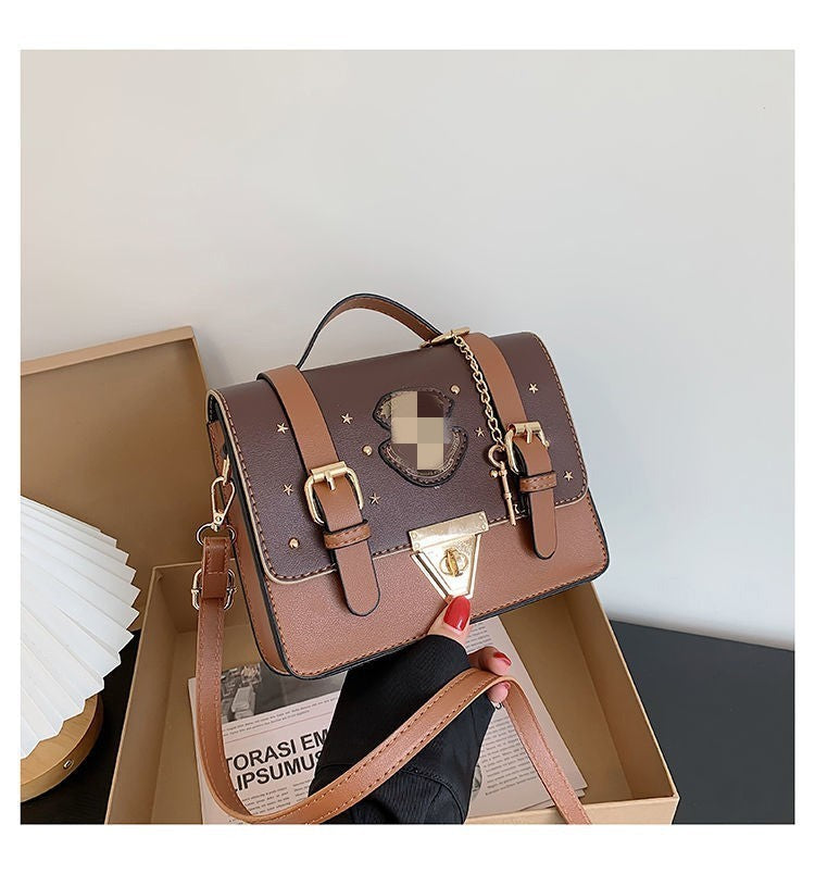 Magic Academy Style Cambridge Bag Handheld Crossbody British Style Postman Bag