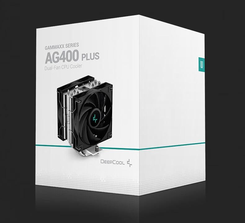 DEEPCOOL AG400 4 Heat pipes Dual Fan CPU Air-Cooling Radiator 2000RPM Desktop Cooling Fan For Intel LGA1700 1200 115X AMD AM4