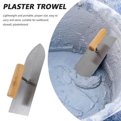 Espátula de 66 cm (26 polegadas) em Aço Inoxidável Resistente à Ferrugem com Ponta, Ferramenta de Alvenaria para Drywall, Cimento, Gesso e Acabamento Manual na Construção