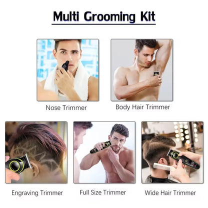 Kemei Electric Hair Clipper Multifunctional Men's Trimmer Electric Shaver Men's Razor Nose Trimmer KM-696 Hair Clipper