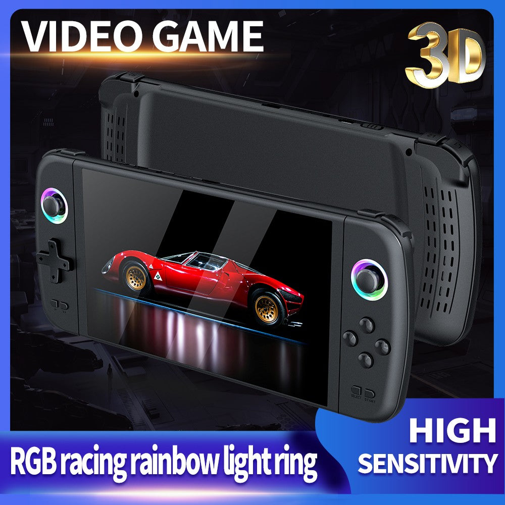 M27 Handheld Game Console 7.0' Big Screen 19000+ Games Portable Retro Video Game Console Simulators for Boys PS1 PSP ARC Gifts