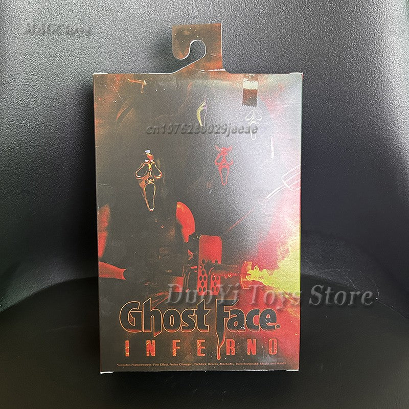 18CM NECA Scream PVC Action Figure Horror Face Figurine Toy Exclusive Collectible Model Gifts