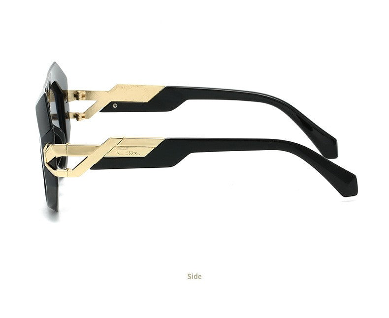 OptiLyra Brand Fashionable Large-Frame Toad Glasses High-Quality Trendy Street Sunglasses Retro Men Aviator Sunglasses