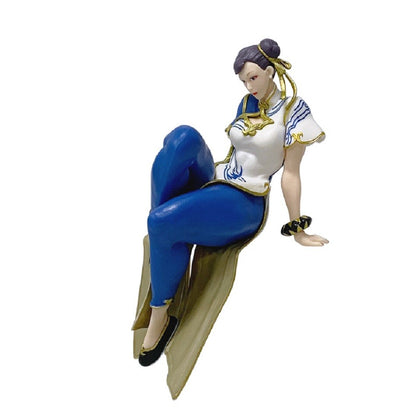 14cm Street Fighter 6 Anime Game Figure Chun-Li Ryu Action Figure Noodle Stopper Figurine Decorations PVC Collection Model Toys