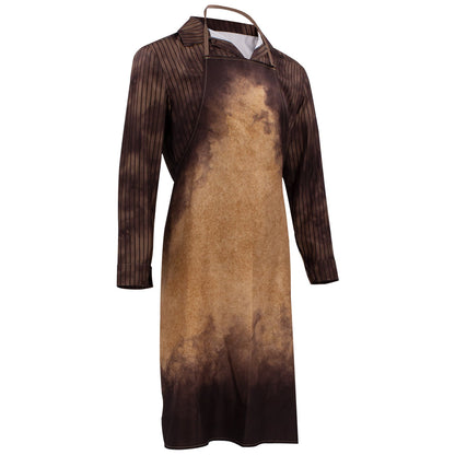 Texas chainsaw murder maniac skin faced butcher cosplay costume Halloween performance cosplay stage performance costume