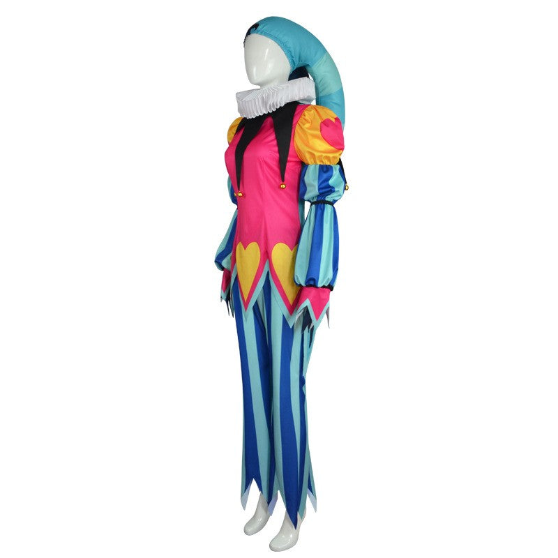 Anime Fizzarolli Cosplay Costume Tops Pants With Hat Neckwear Gloves Full Set Role Play Halloween Carnival Costume Suit