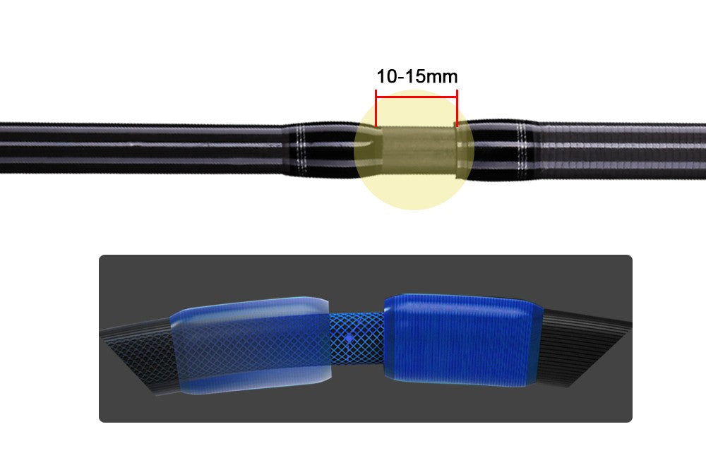 BIUTIFU Varas de Pesca Fuji para Spinning e Casting 1.98/2.1/2.4/2.7/3.0/3.3m Carbono T800 2 Pontas ML/M/MH/H Isca 5-80g Carretilha Vara Rápida