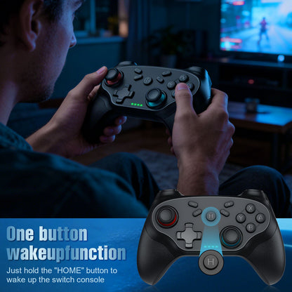 Wireless Controller For Nintendo Switch/Oled/Ios/Android Gamepads Turbo Game Controller Vibration Control Console Remote