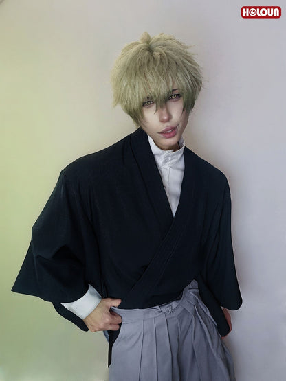 HOLOUN Anime Zenin Naoya Cosplay Costume Kimono Top Pants Shirt Halloween Christmas Convention Gift