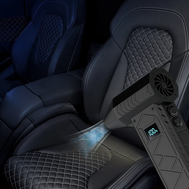 Portable 280000PRM High-speed Turbo Fan Violent with Workinglights 10000mAh Rechargeable Electric Air Duste Home Violent Blower