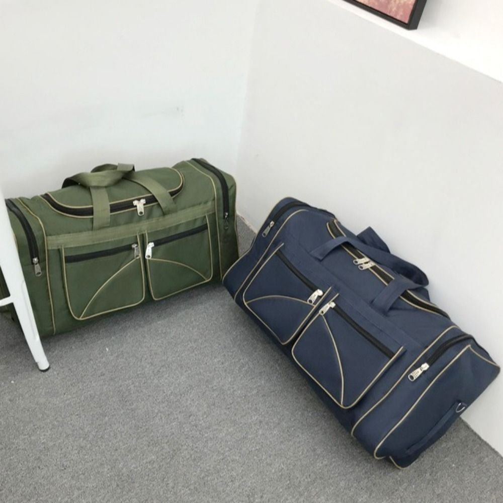 Large Capacity Travel Duffel Bag Waterproof Durable Outdoor Sports Bag Multi-pocket Oxford Cloth Large Travel Bag Gym Workouts