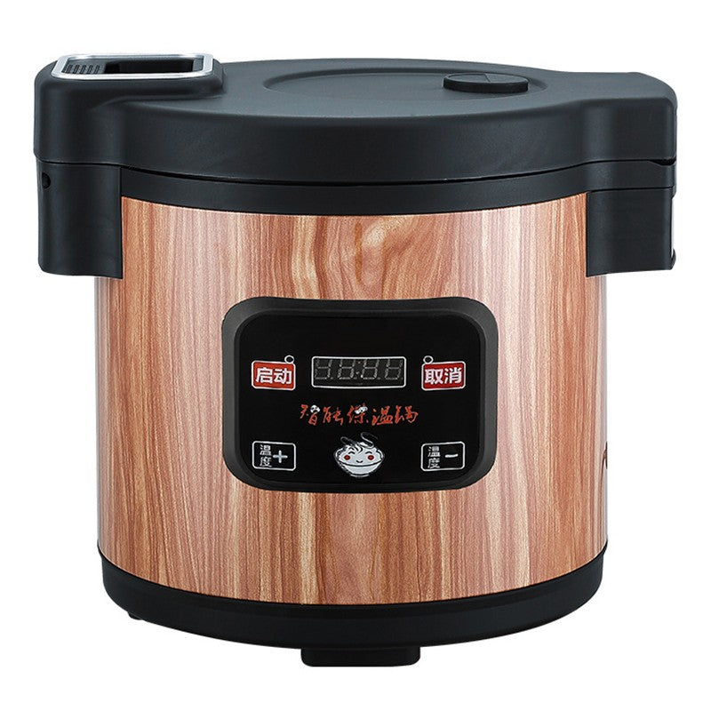 15L Electric Rice Cooker Heating Insulated Food Container Non-stick Inner Soup Warmer Kitchen Appliances For Sushi Restaurant