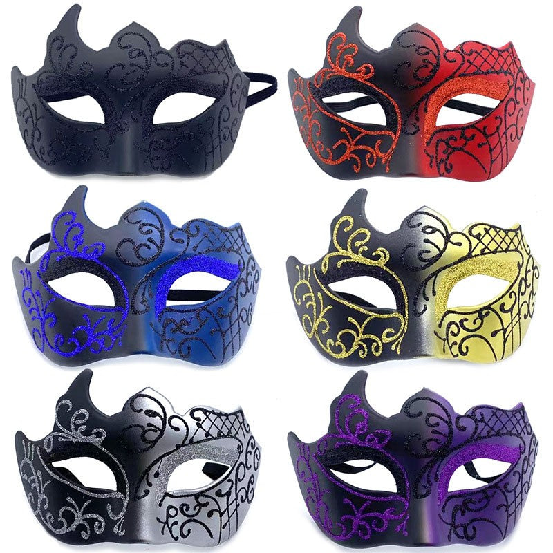 Half Face Mask Glittering Masquerade PartyMasks Role Play Nightclub Half Face Eye Maskween Party for Fancy Dress Christmas Party