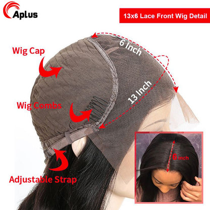 Peruca Curta Bob Dupla Puxada Sem Cola Cabelo Humano Ondulado Bruto Vietnamita Peruca Frontal de Renda Pré-Cortada 13x4 HD em Promoção