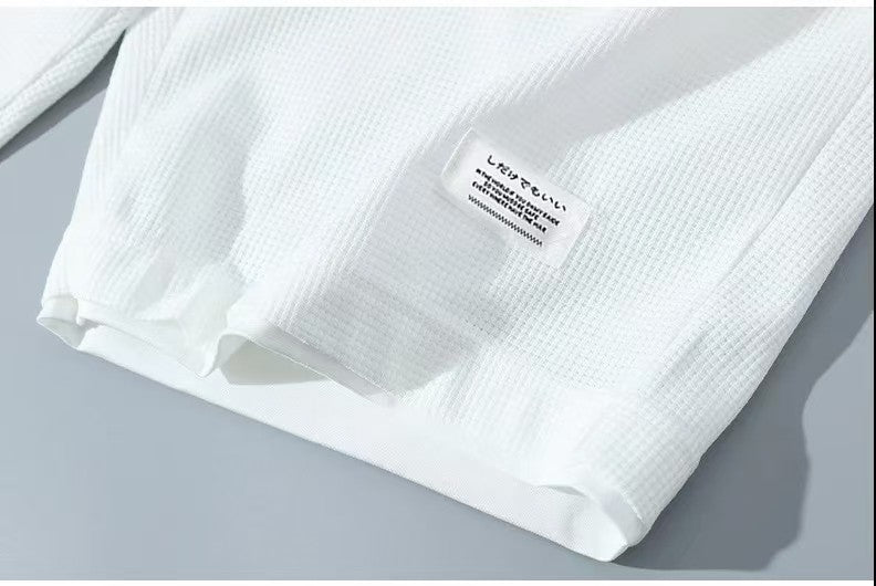 Fashionable casual men's sports suit short-sleeved T-shirt and outdoor summer sports shorts two-piece set daily casual