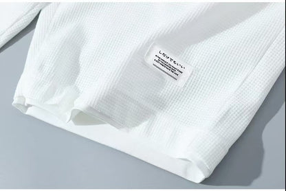Fashionable casual men's sports suit short-sleeved T-shirt and outdoor summer sports shorts two-piece set daily casual