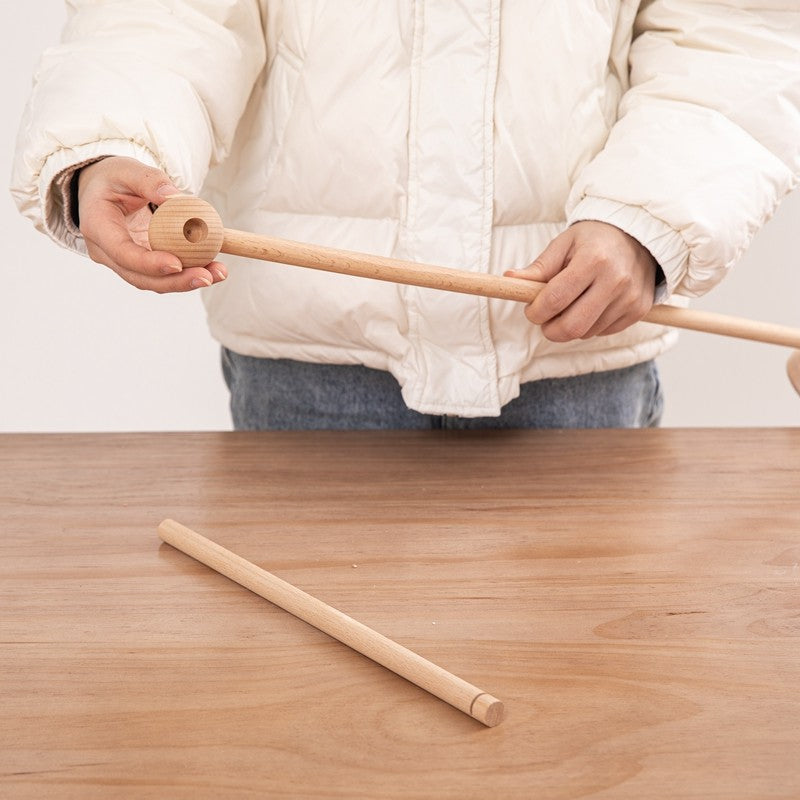 7Pcs  Assembly Rattles Bracket Set Infant Crib Mobile Bed Bell Bracket Protection Newborn Baby Toys Wooden Bed Bell Accessories