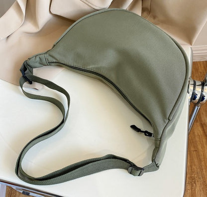 Upgraded Version Simple Design Women's Messenger Bag Nylon Hobos Small Shoulder Bags Vintage Female Girls Purse Cloth Handbags