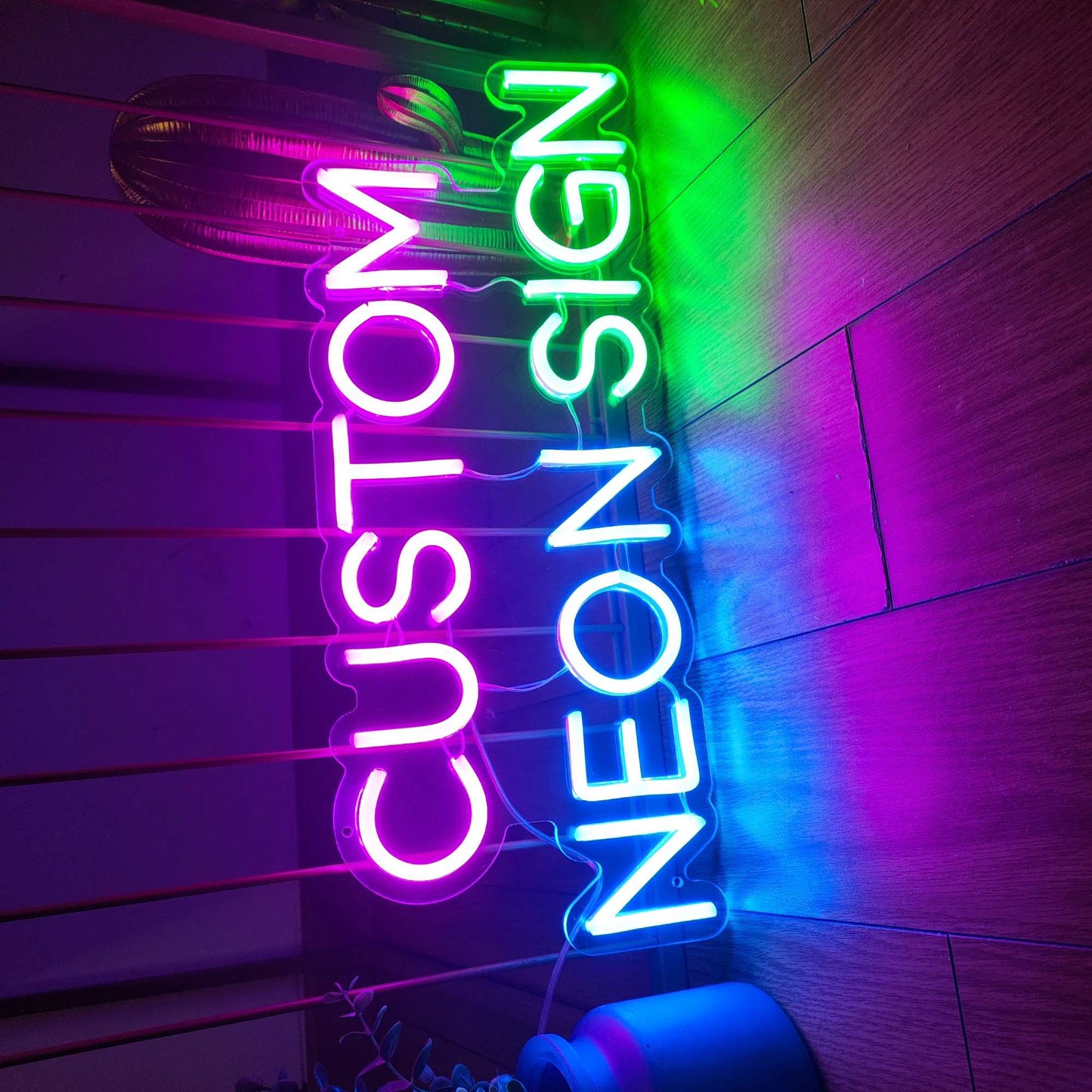 Custom Neon Sign Personalized Text Logo Names Customized LED Neon Signs Birthday Wedding Party Bar Coffee Wall Light Decoration