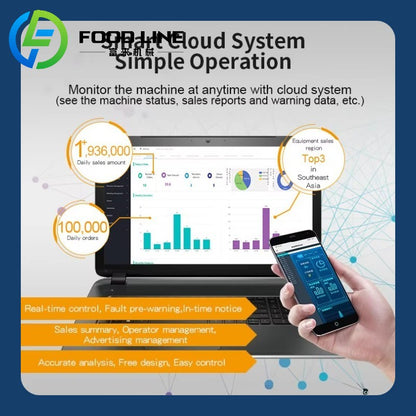 Self-Service Protein Shake Coffee Vending Machine for Gym & Fitness Mobile Payment Dual Temperature Options