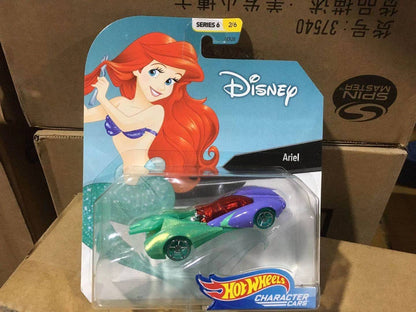 Em Estoque Hot Wheels Disney Série 6 1/64 Pluto Anna Olaf Pumbaa Wall Elsa Bela Baymax Brinquedo Carro Colecionável Veículo Diecast Presente