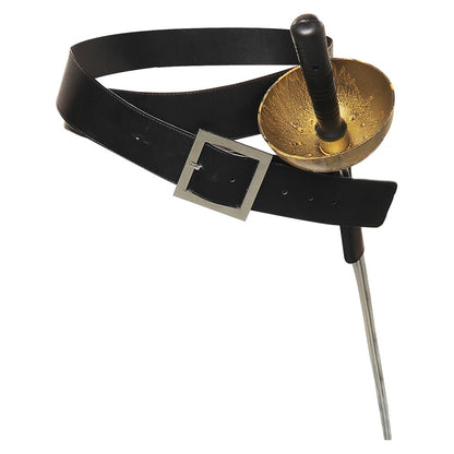 Cat Cosplay Hat Belt Sword Movie Puss Roleplay In Boots Disguise Cap With Feather Halloween Carnival Party Accessories Props